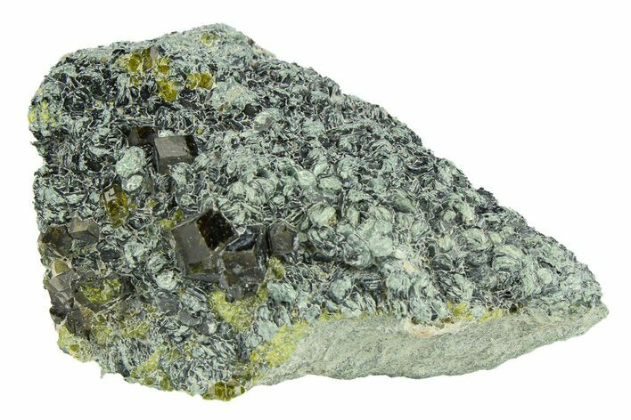 Gemmy Andradite Garnets with Epidote - Afghanistan #290368
